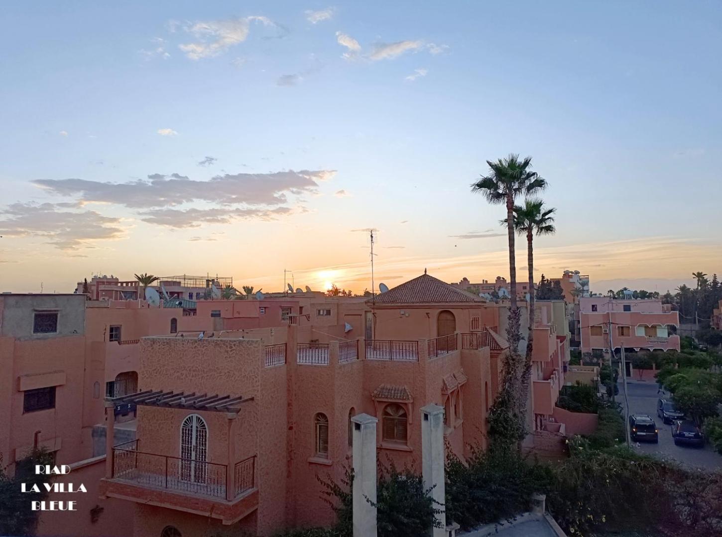 Riad La Villa Bleue & Spa Marrakesh Buitenkant foto