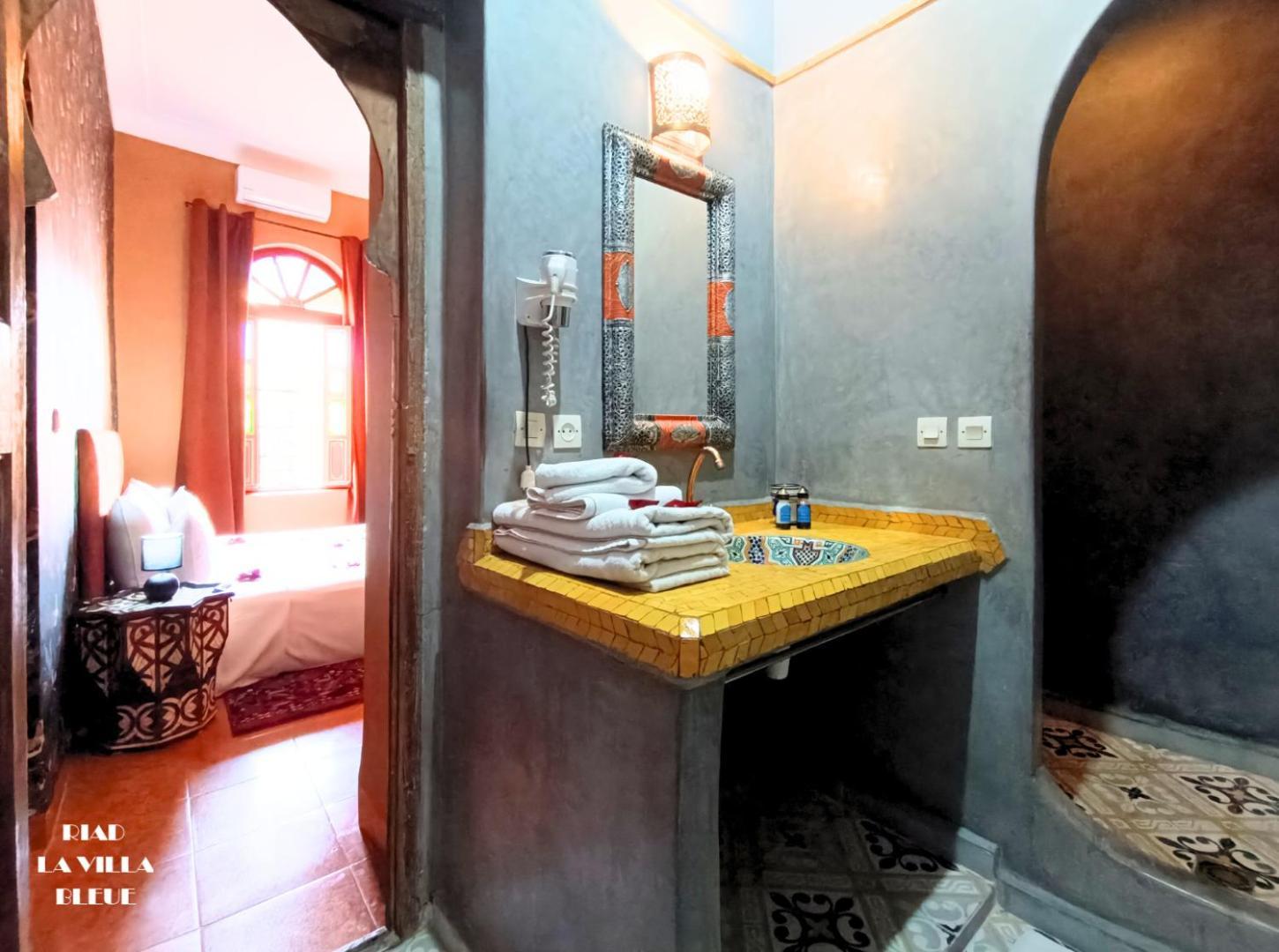 Riad La Villa Bleue & Spa Marrakesh Buitenkant foto