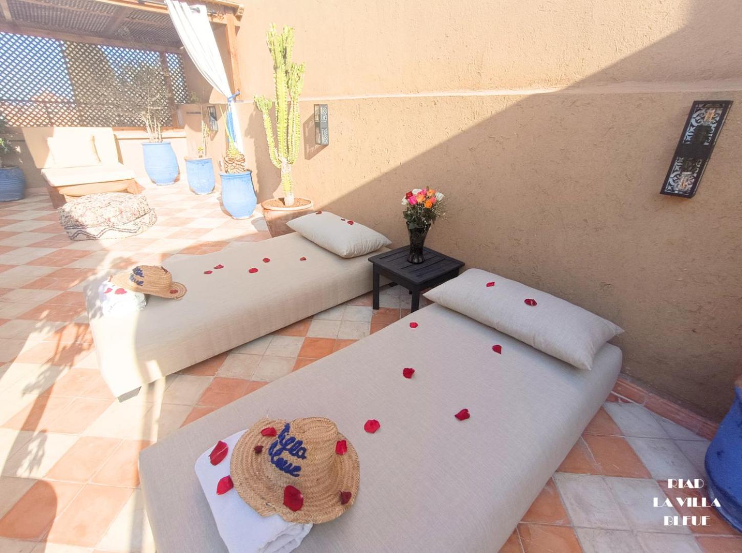 Riad La Villa Bleue & Spa Marrakesh Buitenkant foto