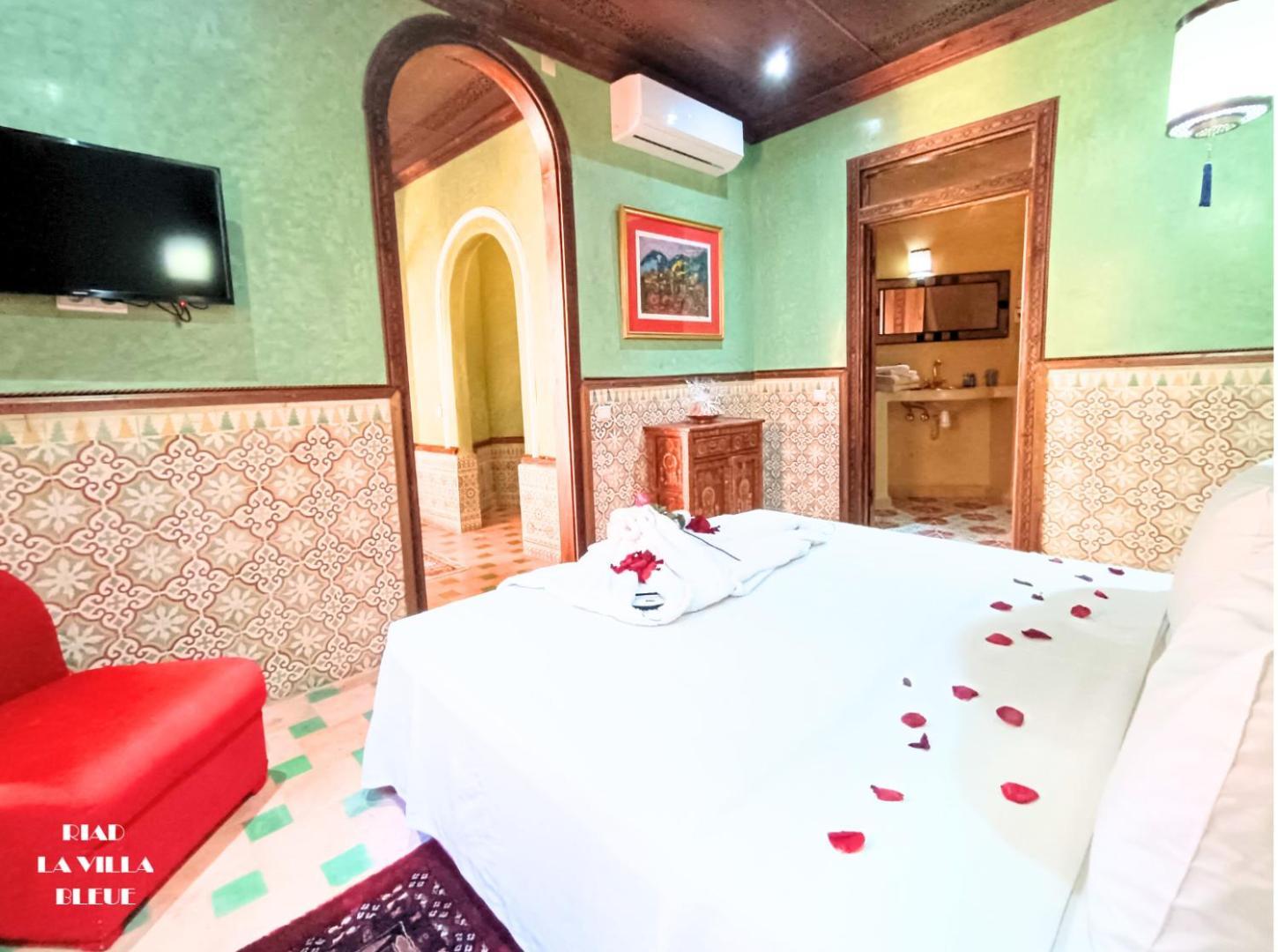 Riad La Villa Bleue & Spa Marrakesh Buitenkant foto