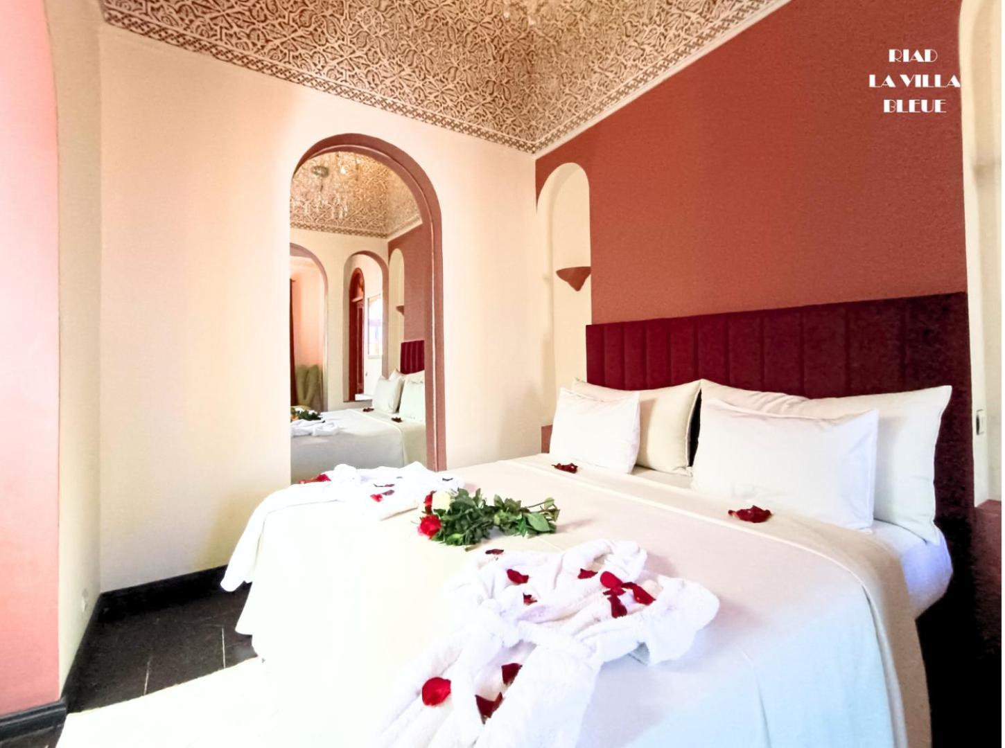 Riad La Villa Bleue & Spa Marrakesh Buitenkant foto